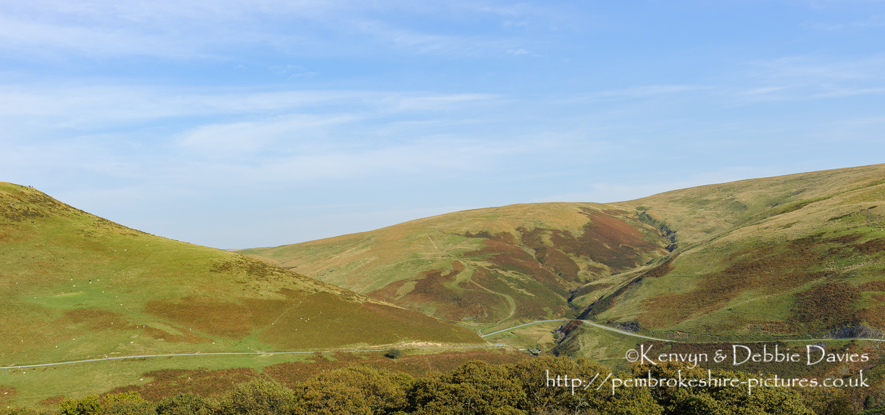 Often overlooked in favour of the Brecon Beacons and Snowdonia, the Cambrian Mountains in mid Wales are beautiful and the source of the Rivers Wye and Severn!